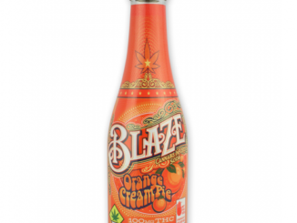 Blaze Orange CreamPie Cannabis Soda Review